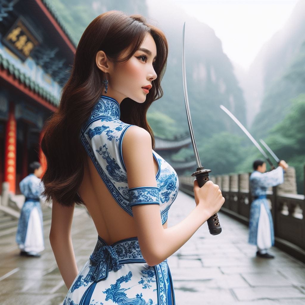 青花派．碰瓷流．武當山．練劍