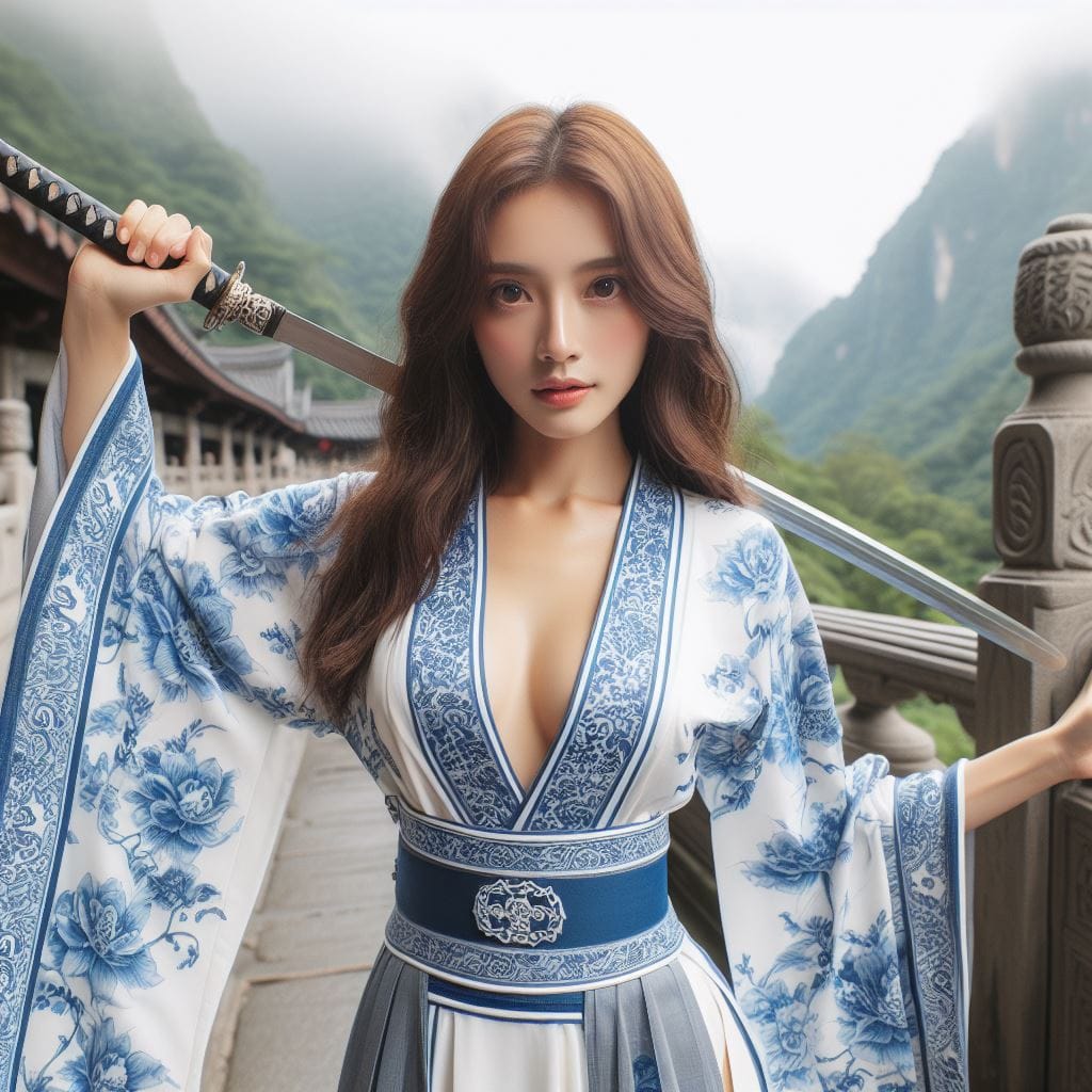 青花派．碰瓷流．武當山．練劍