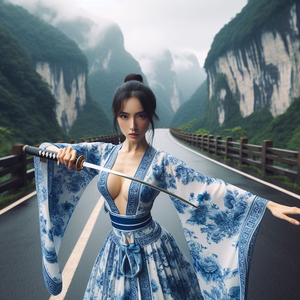 青花派．碰瓷流．武當山．練劍