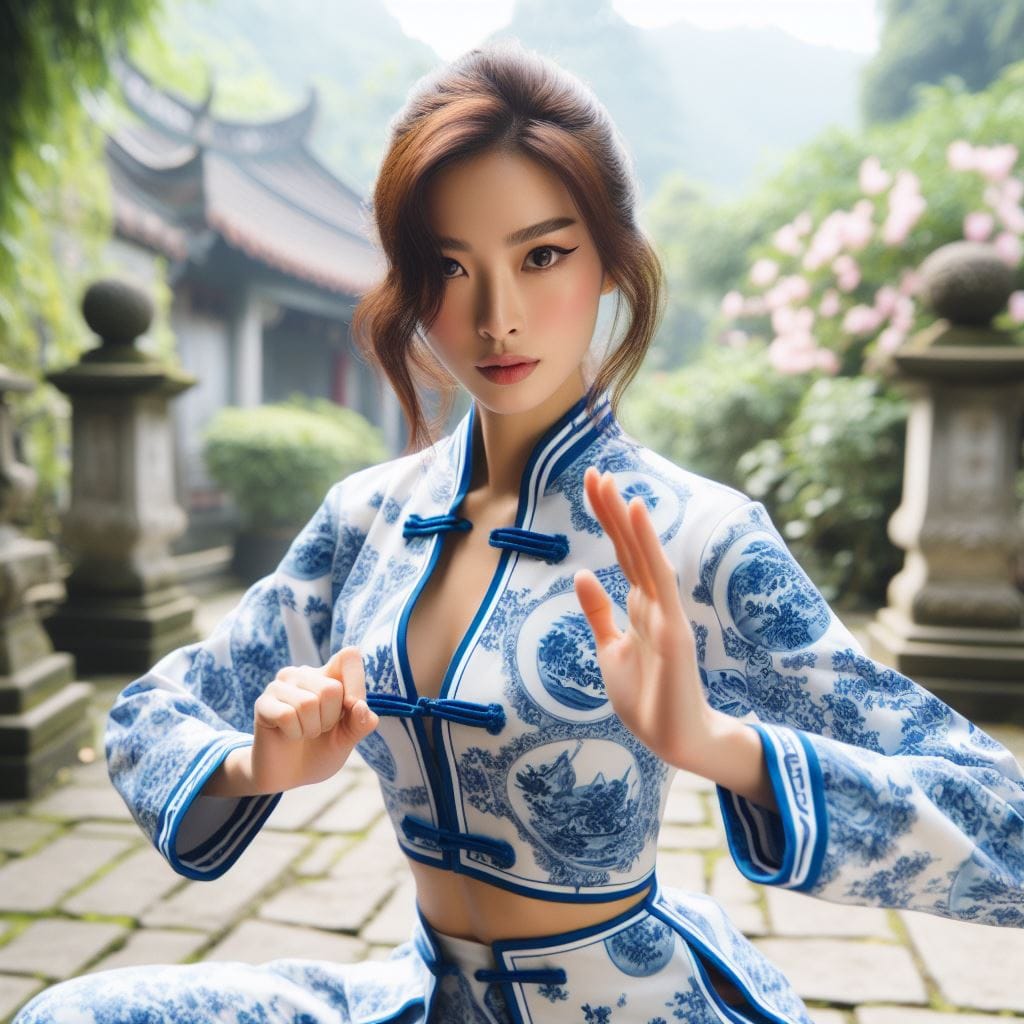 青花派．碰瓷流．練功
