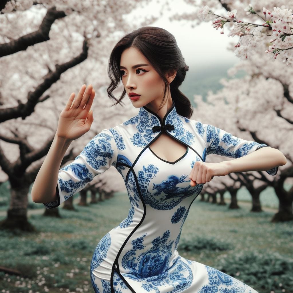 青花派．碰瓷流．練功