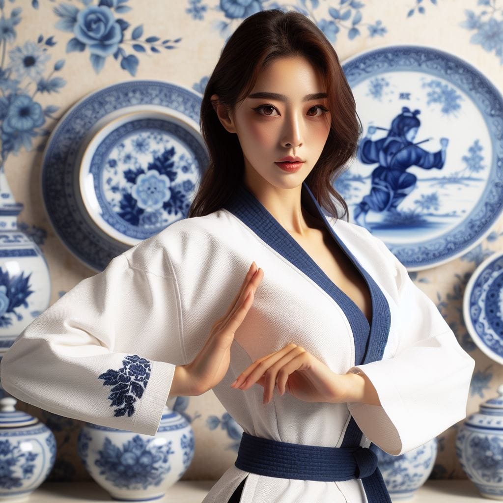 青花派．碰瓷流．練功