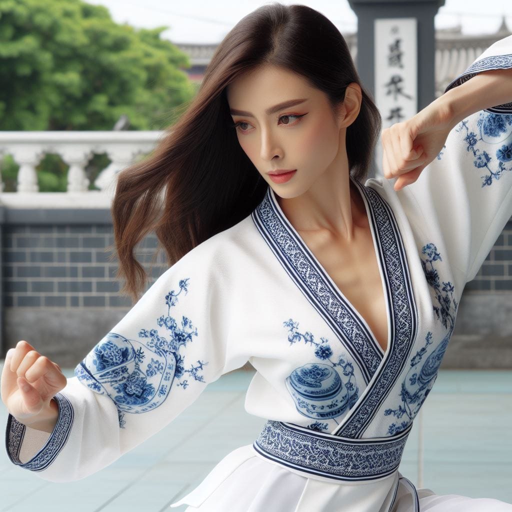 青花派．碰瓷流．練功