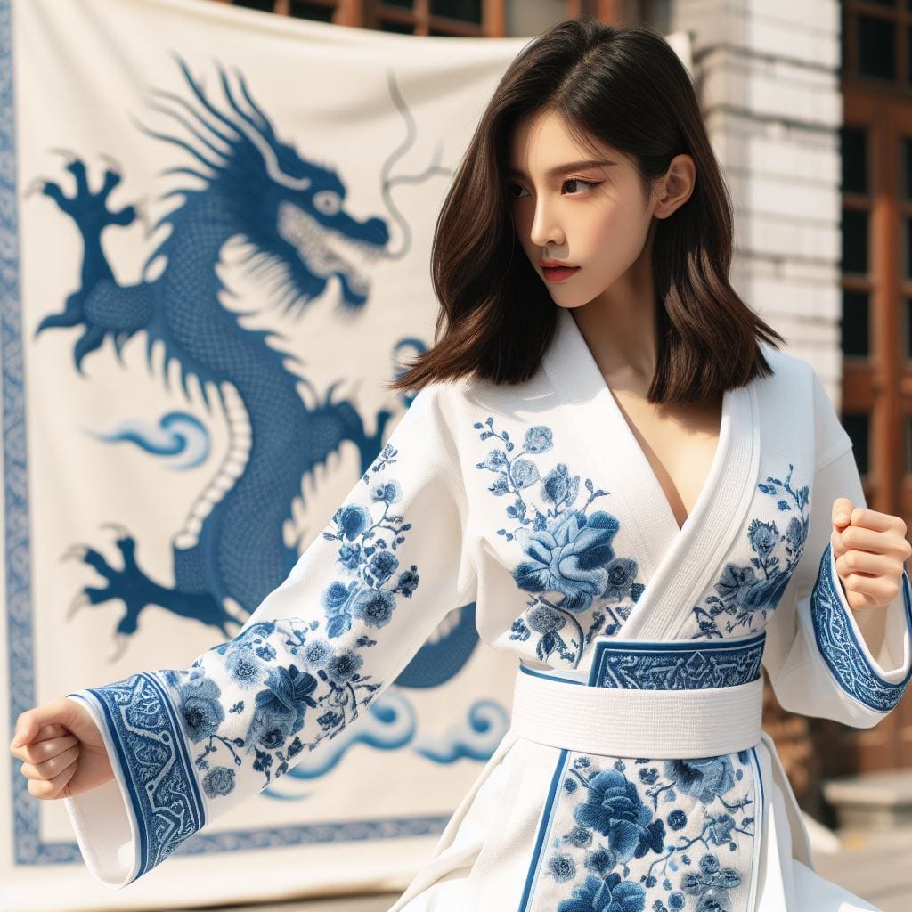 青花派．碰瓷流．練功
