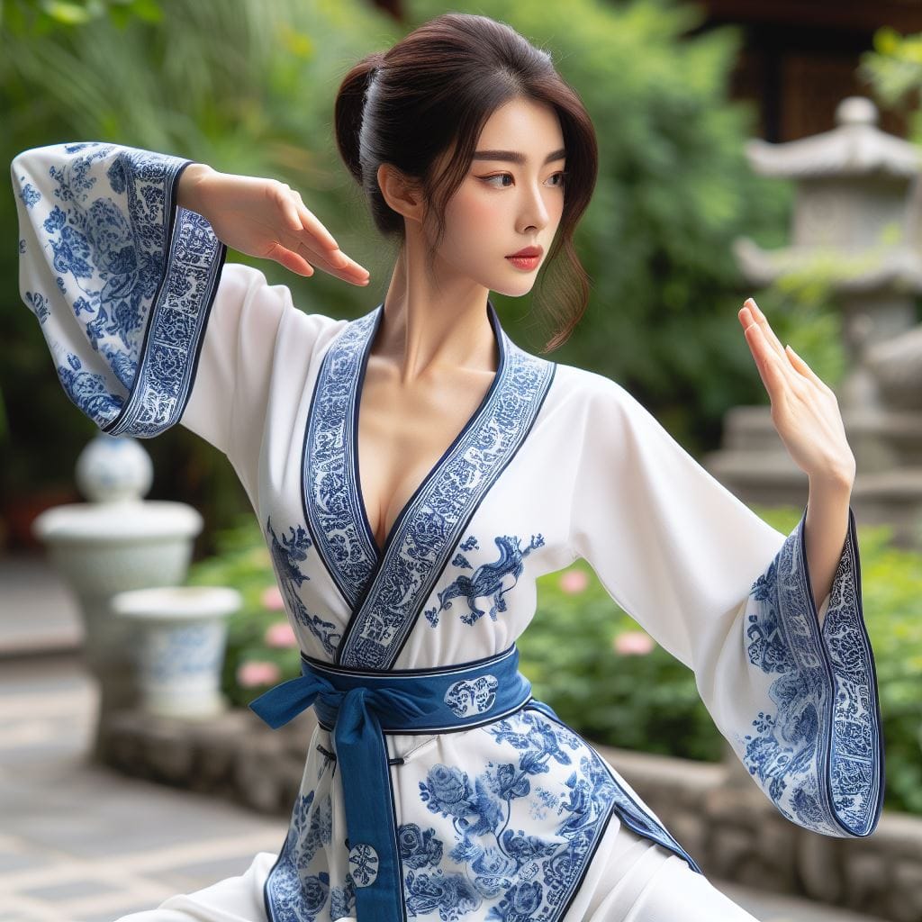 青花派．碰瓷流．練功