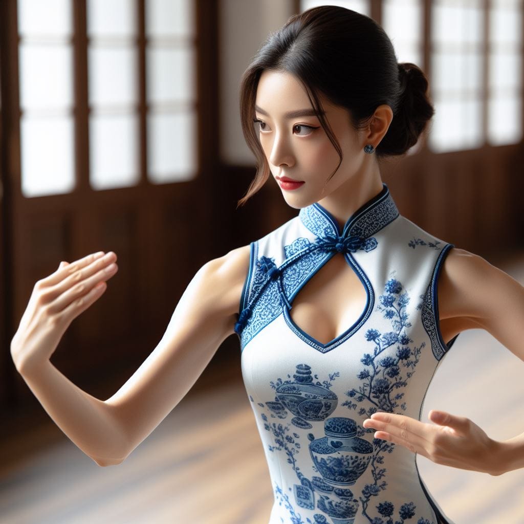 青花派．碰瓷流．練功