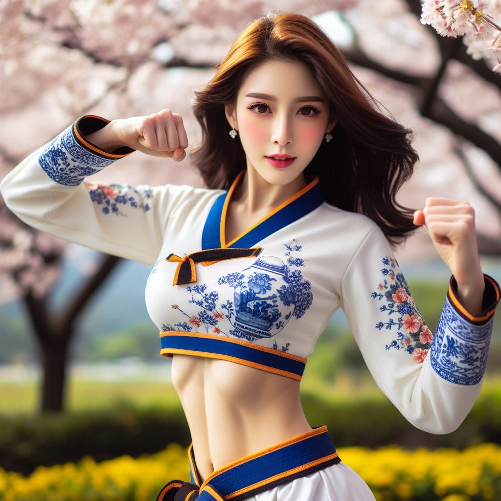 青花派．碰瓷流．練功