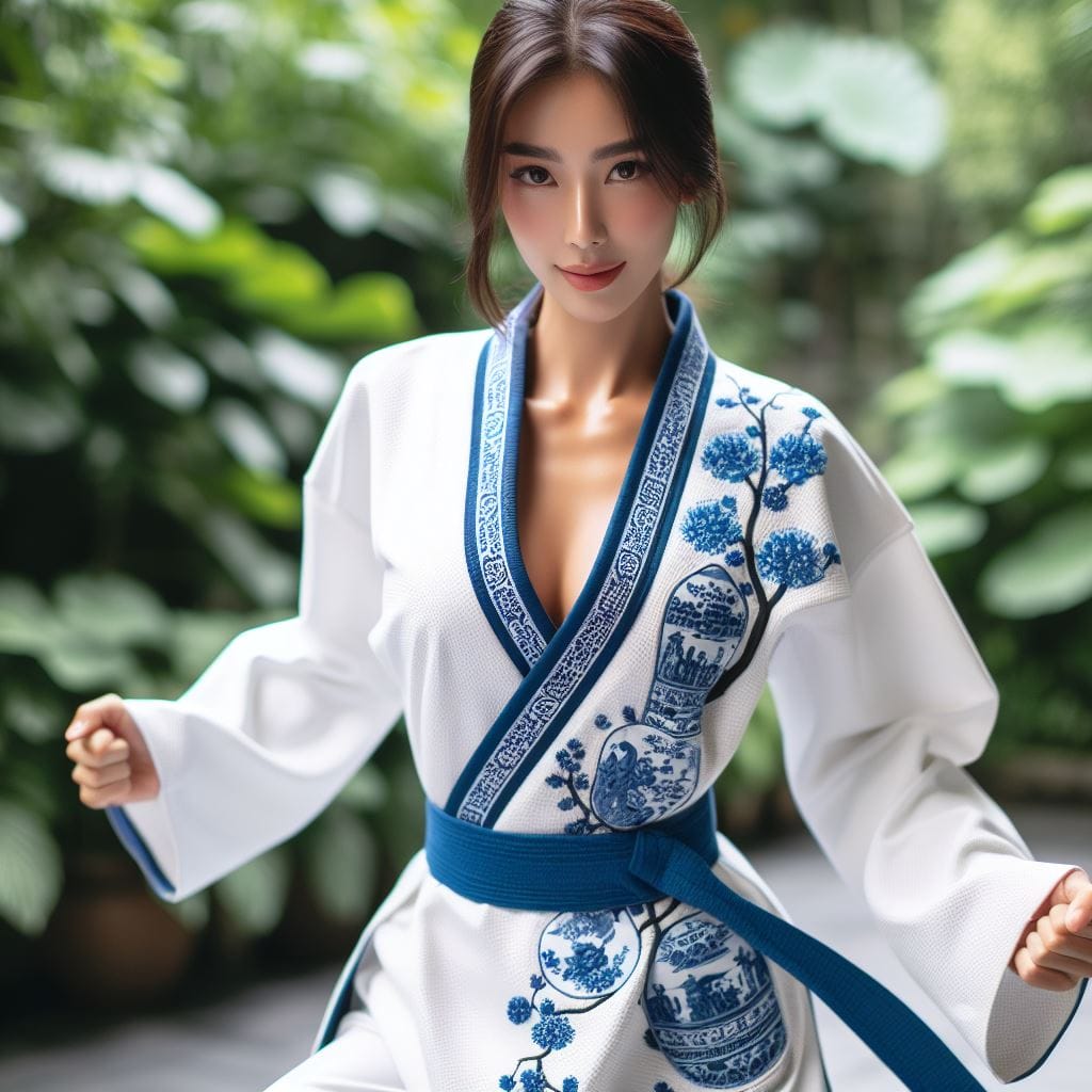 青花派．碰瓷流．練功