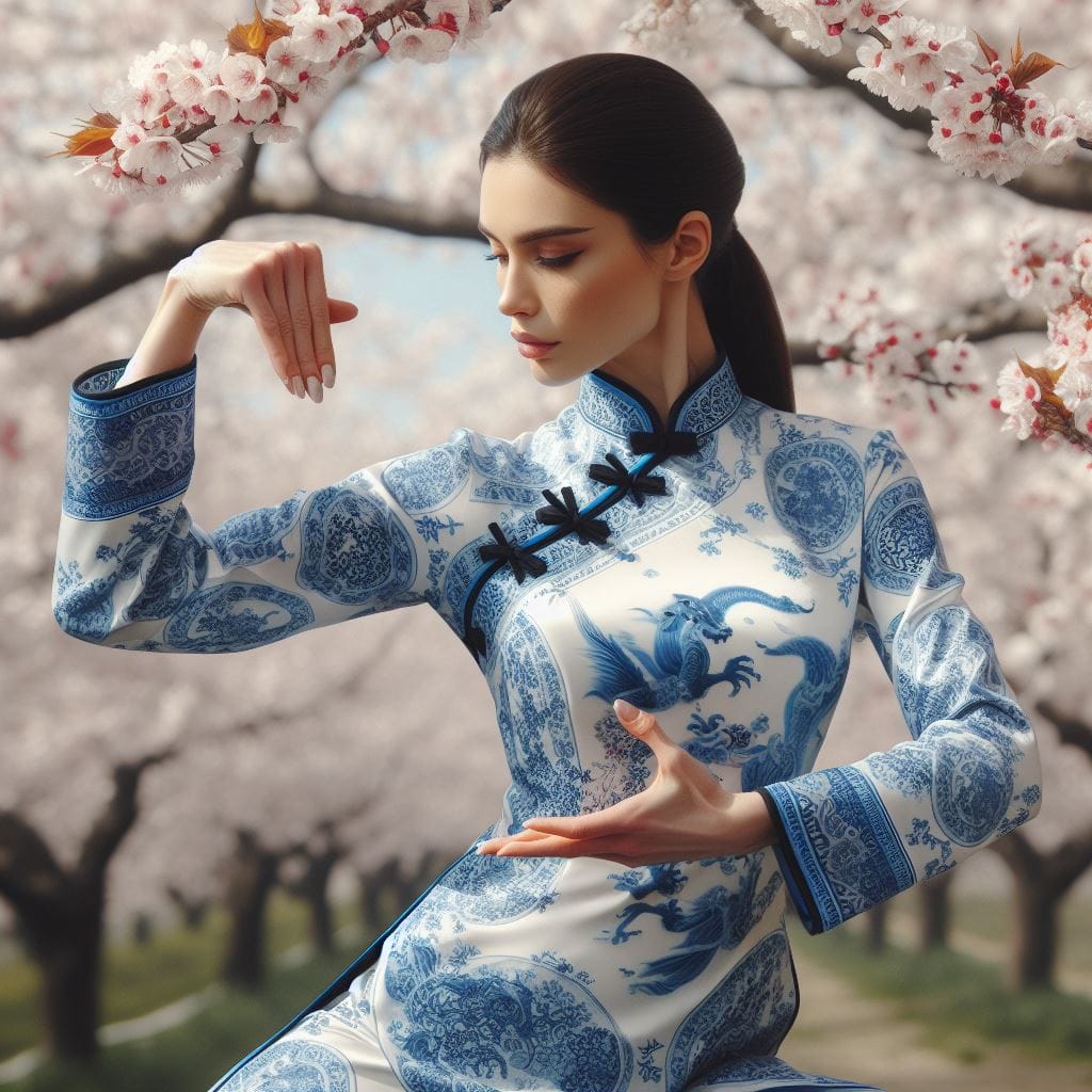 青花派．碰瓷流．練功