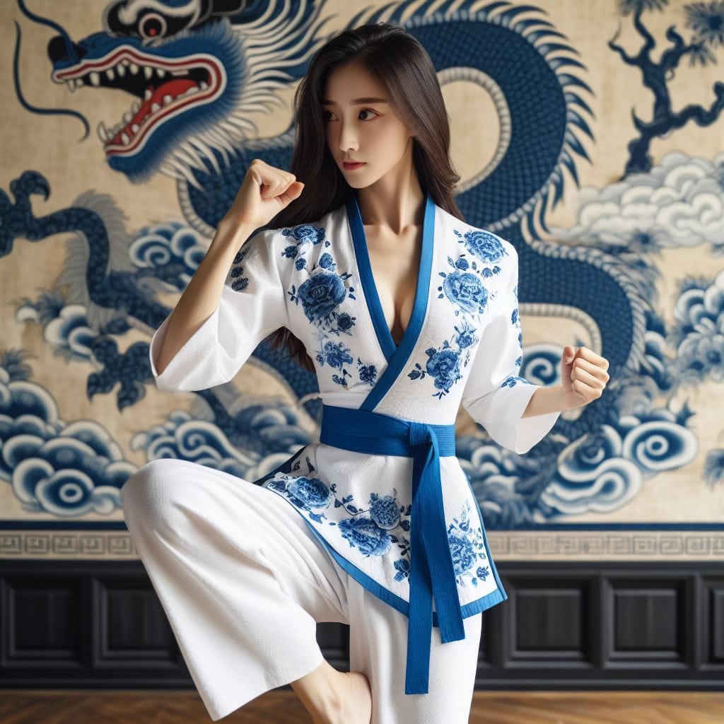青花派．碰瓷流．練功