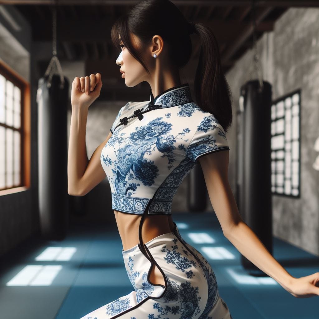 青花派．碰瓷流．練功