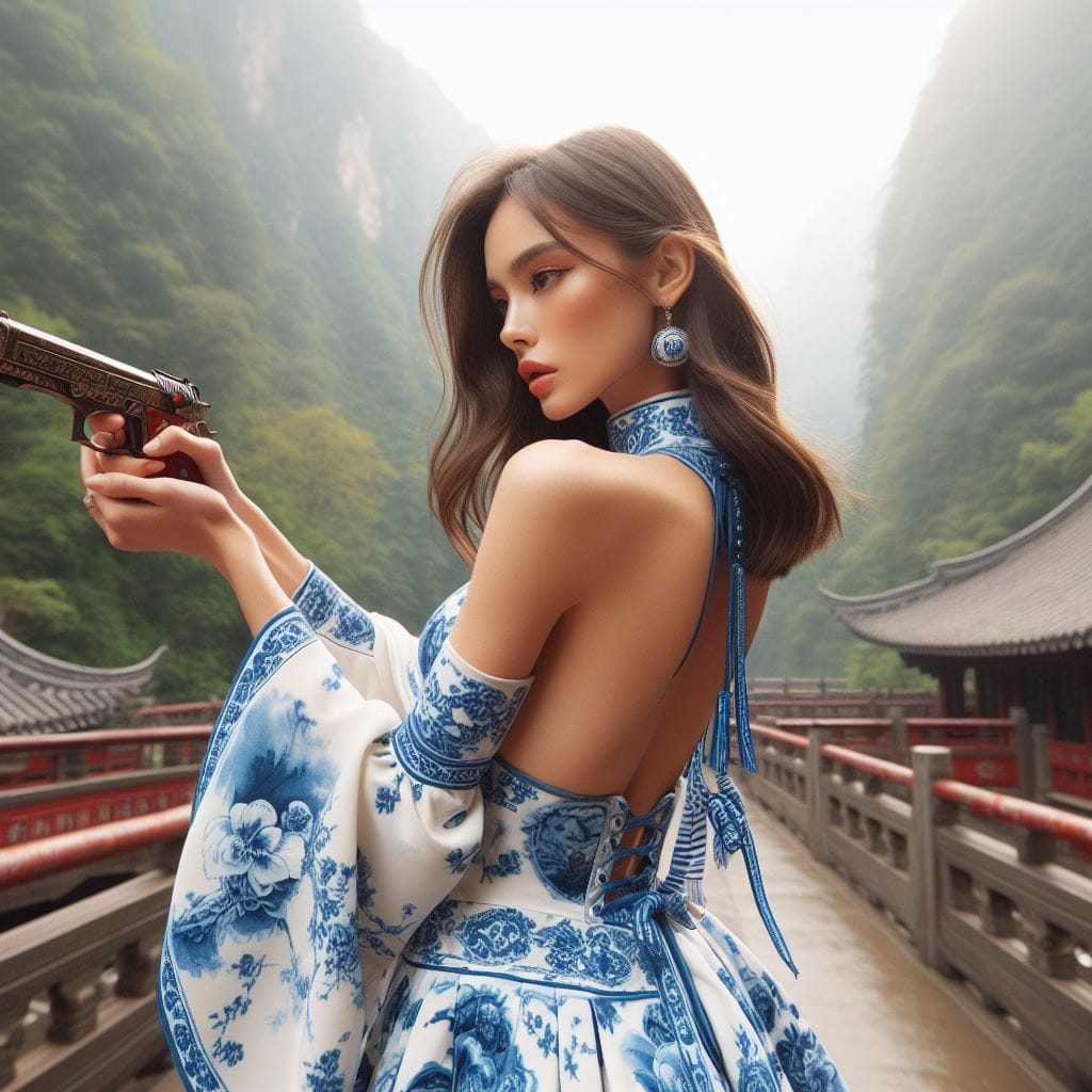 青花派．碰瓷流．練槍