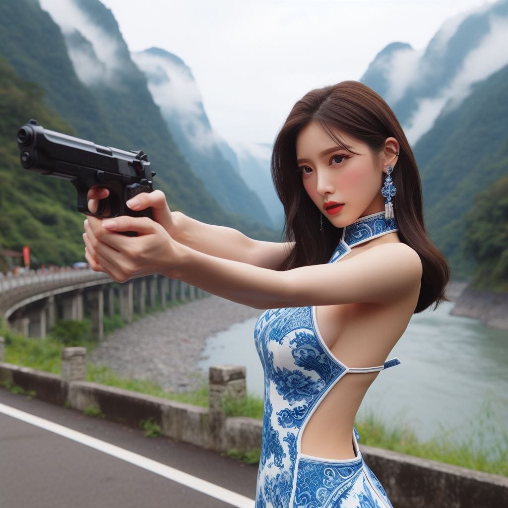 青花派．碰瓷流．練槍