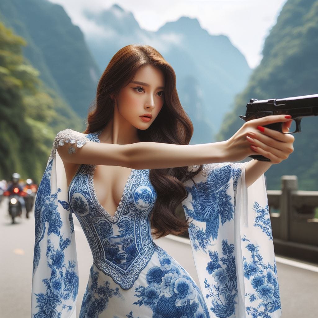 青花派．碰瓷流．練槍