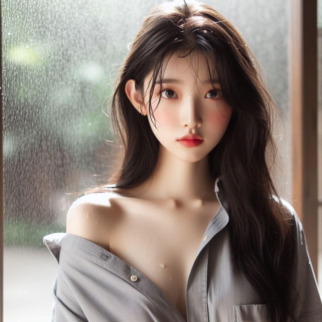 青春的妹子果然好（灰色風格）