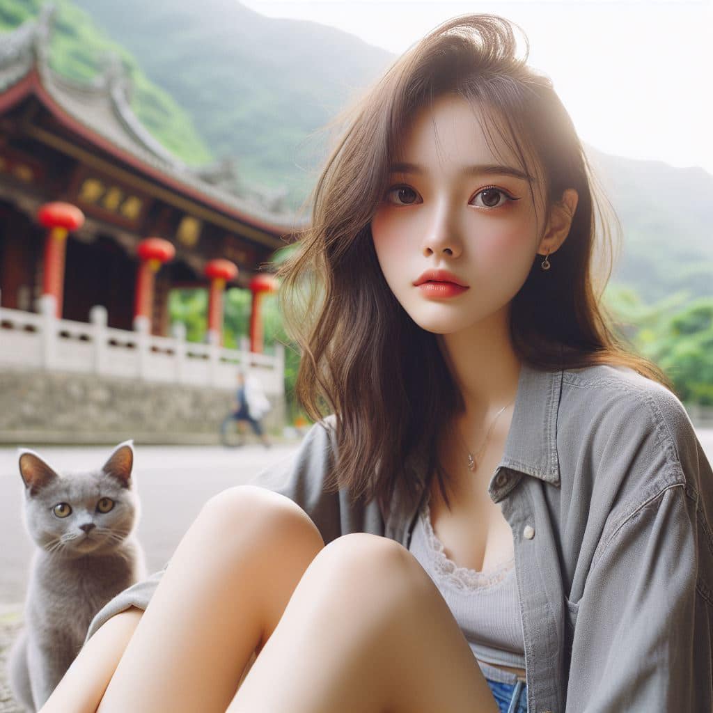 青春的妹子果然好（灰色風格）