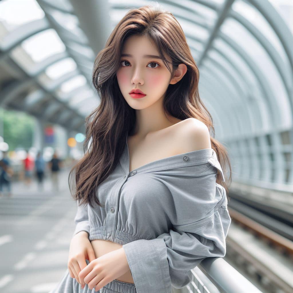 青春的妹子果然好（灰色風格）