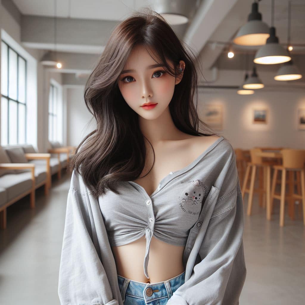 青春的妹子果然好（灰色風格）
