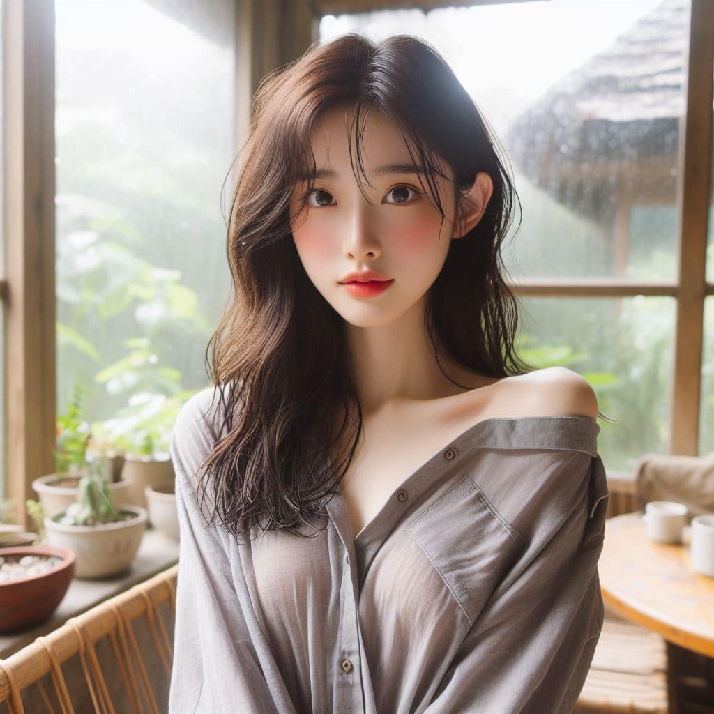 青春的妹子果然好（灰色風格）