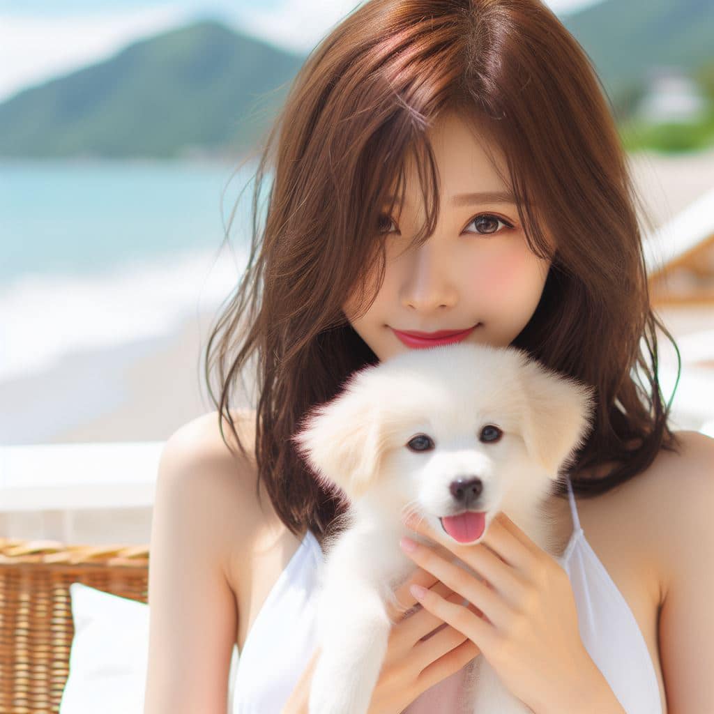 青春的妹子果然好（沙灘風格）