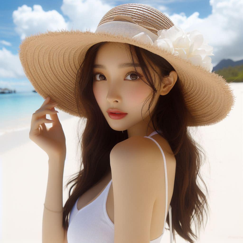 青春的妹子果然好（沙灘風格）