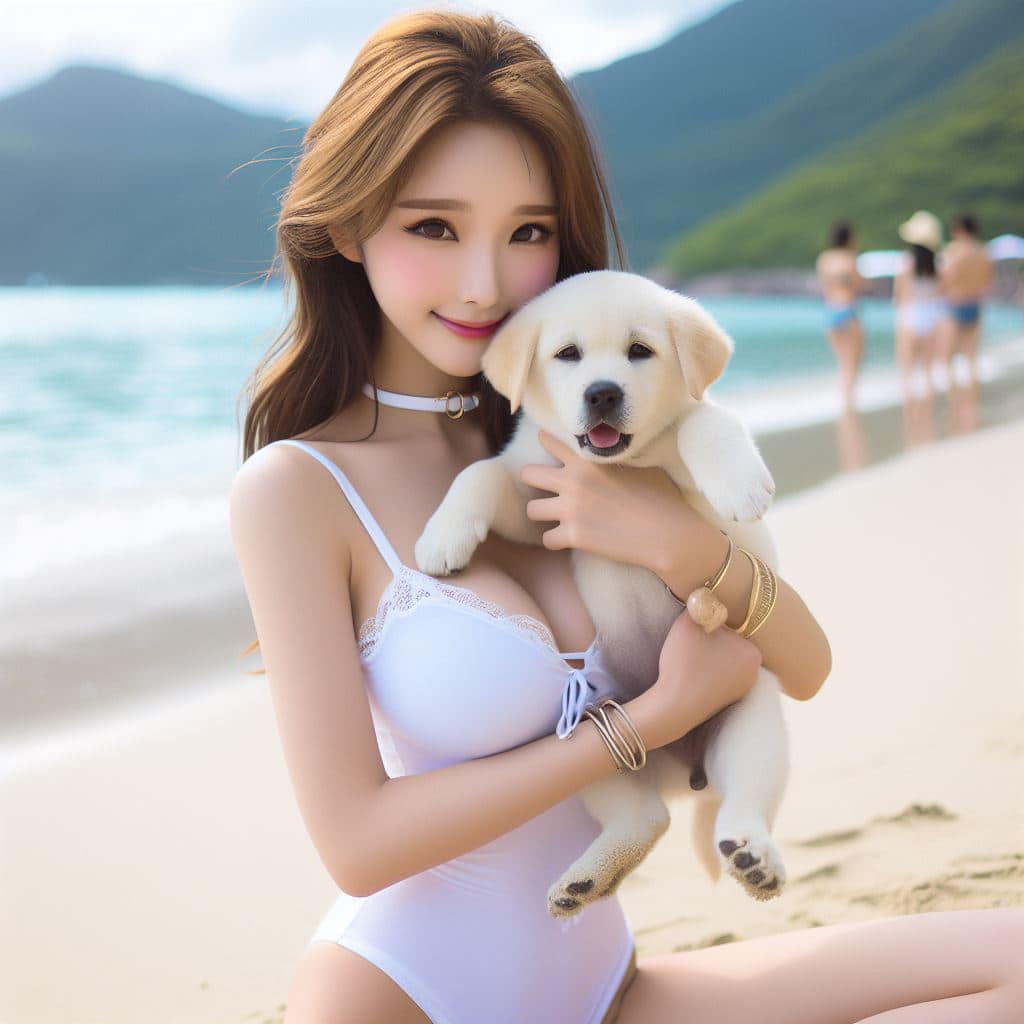 青春的妹子果然好（沙灘風格）