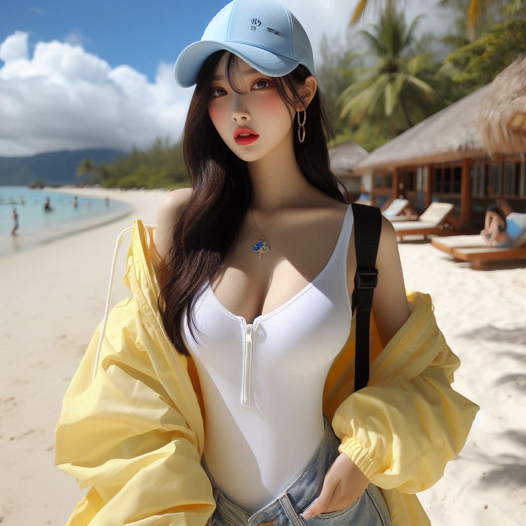青春的妹子果然好（棒球帽風格）