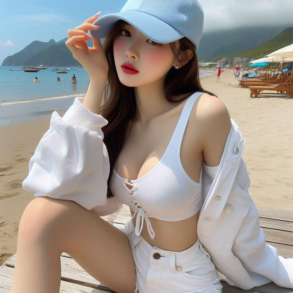 青春的妹子果然好（棒球帽風格）