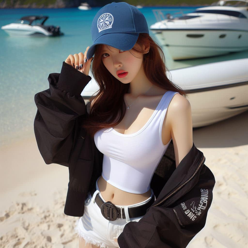 青春的妹子果然好（棒球帽風格）