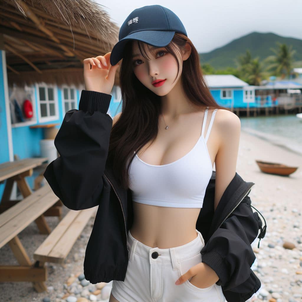 青春的妹子果然好（棒球帽風格）