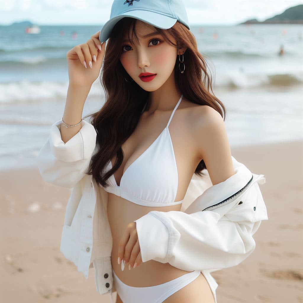 青春的妹子果然好（棒球帽風格）