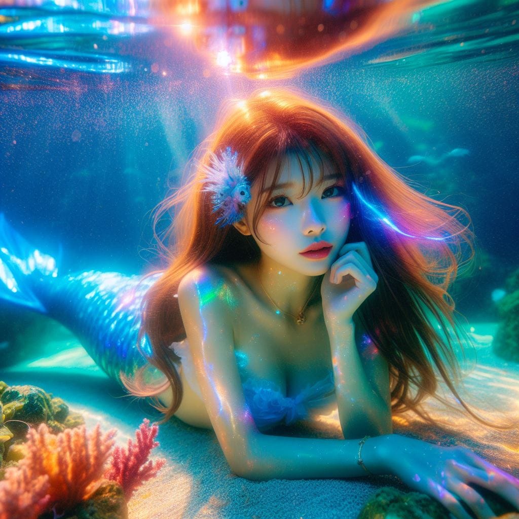 美人魚．海底世界