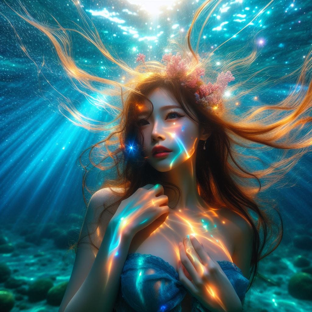 美人魚．海底世界