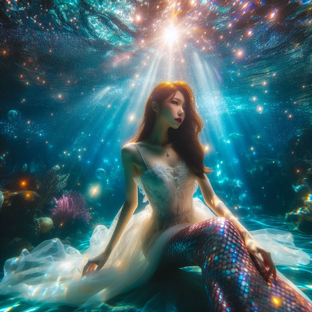 美人魚．海底世界