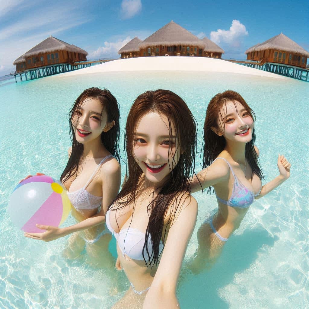 夏日的馬爾代夫