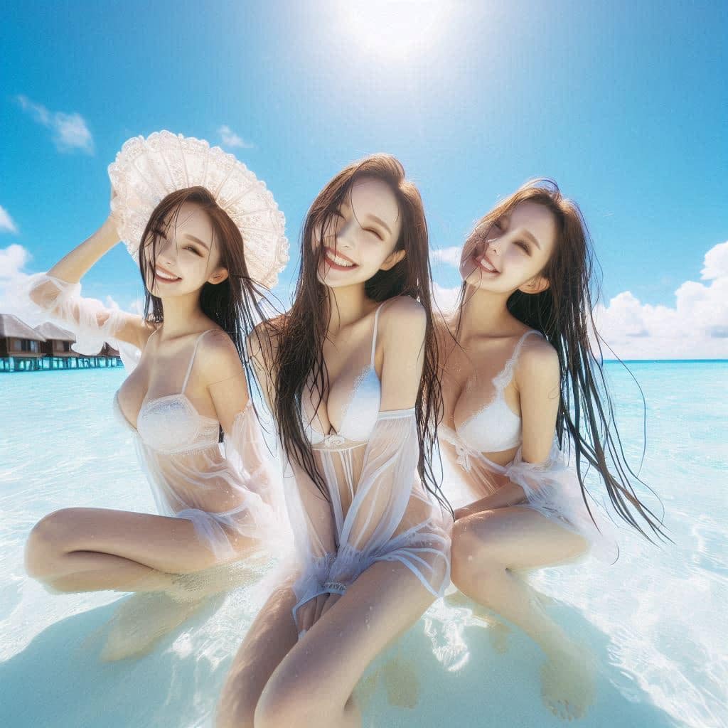 海水和貝殼