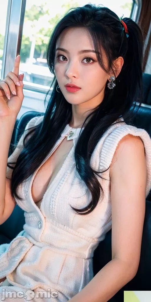 美女的街邊露出二