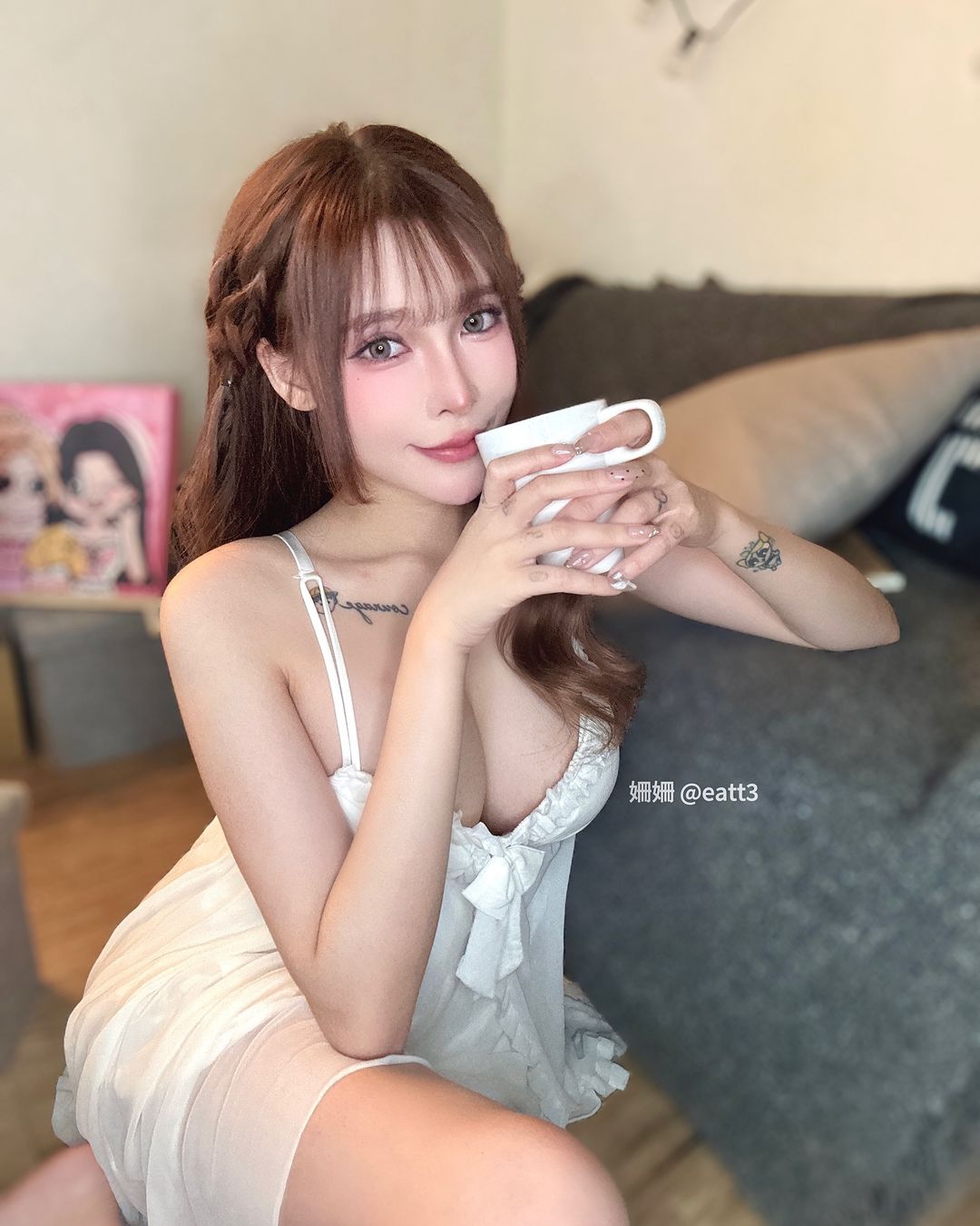情慾女神「姍姍」下午茶挑逗，「重乳申請」陪伴當個好對象！