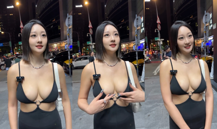 街訪爆乳妹Jenny擇偶條件要15公分以上　自曝：我很會吃ＯＯ！