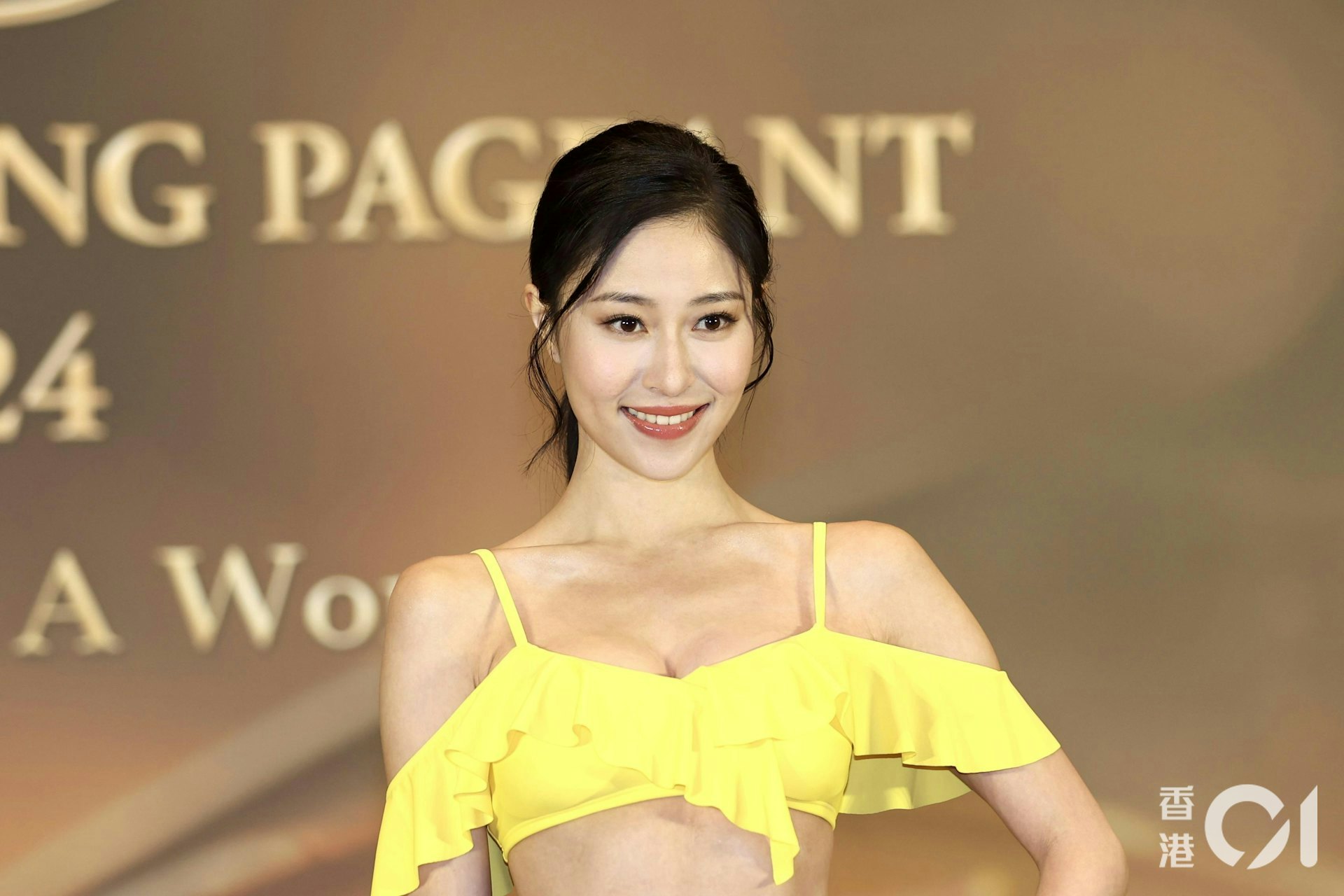 倪樂琳香港小姐2024奪冠軍！曾拍水著寫真有「城大李嘉欣」稱號