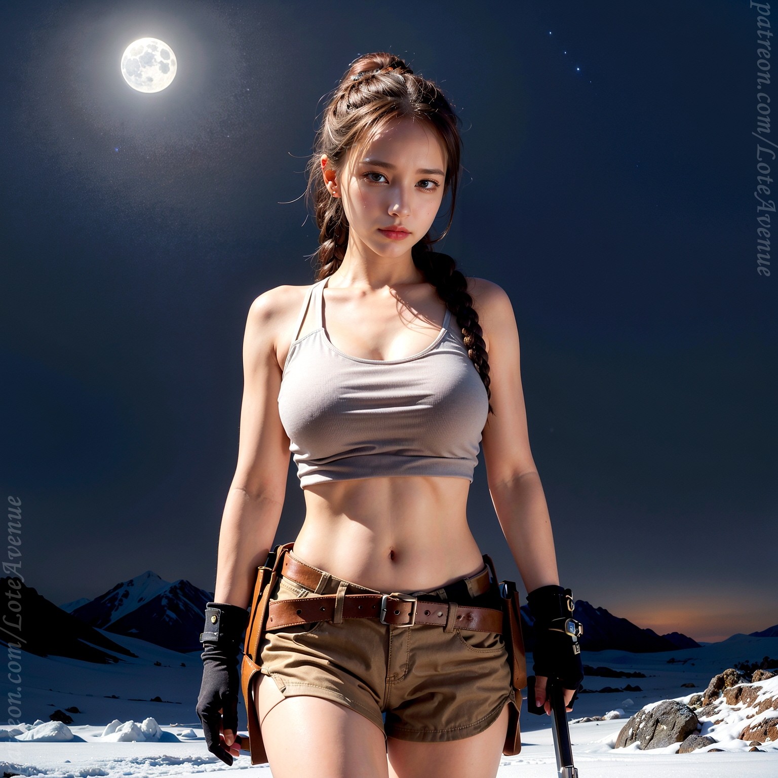 Ash LaraCroft 服裝