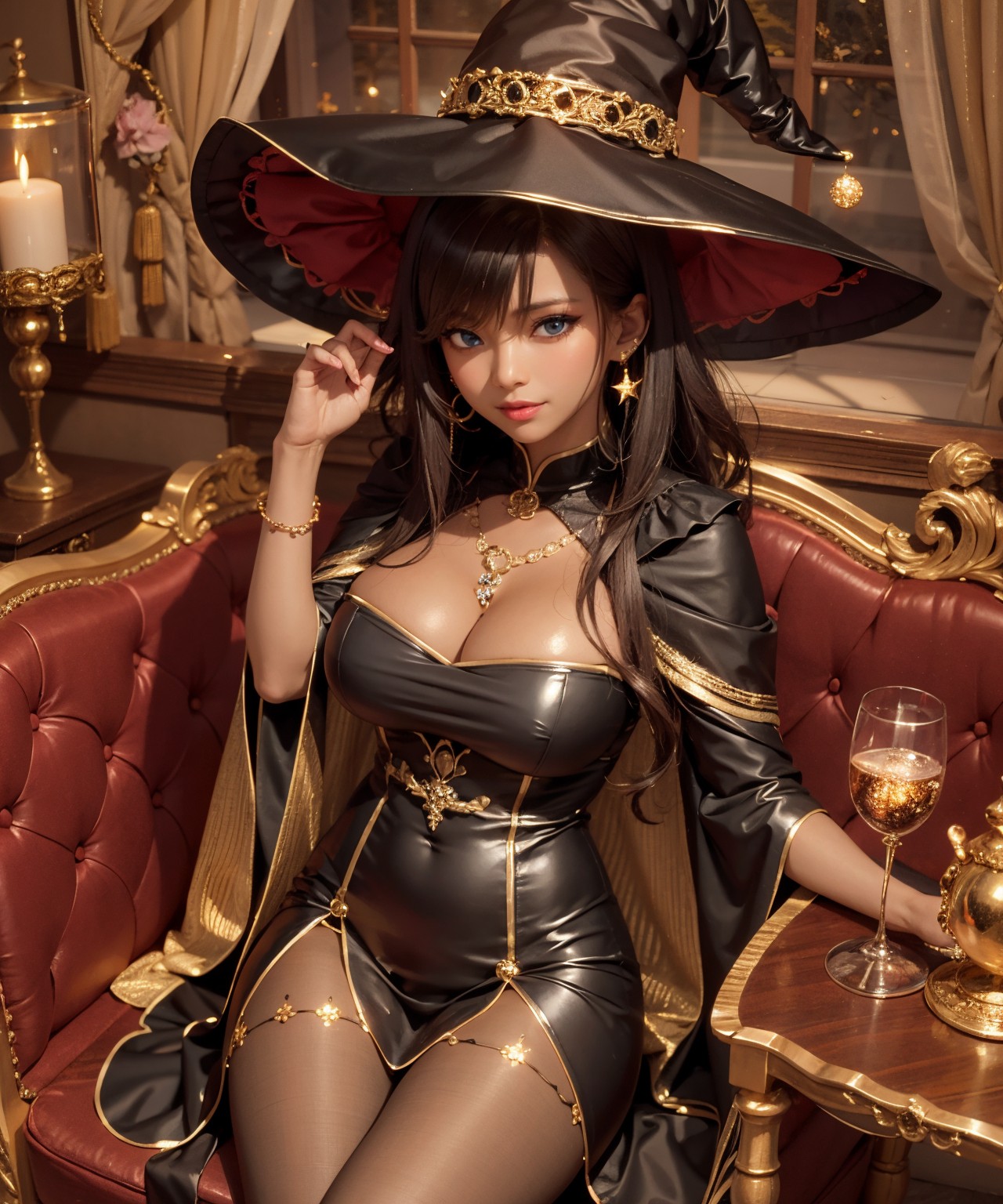黝黑女主人