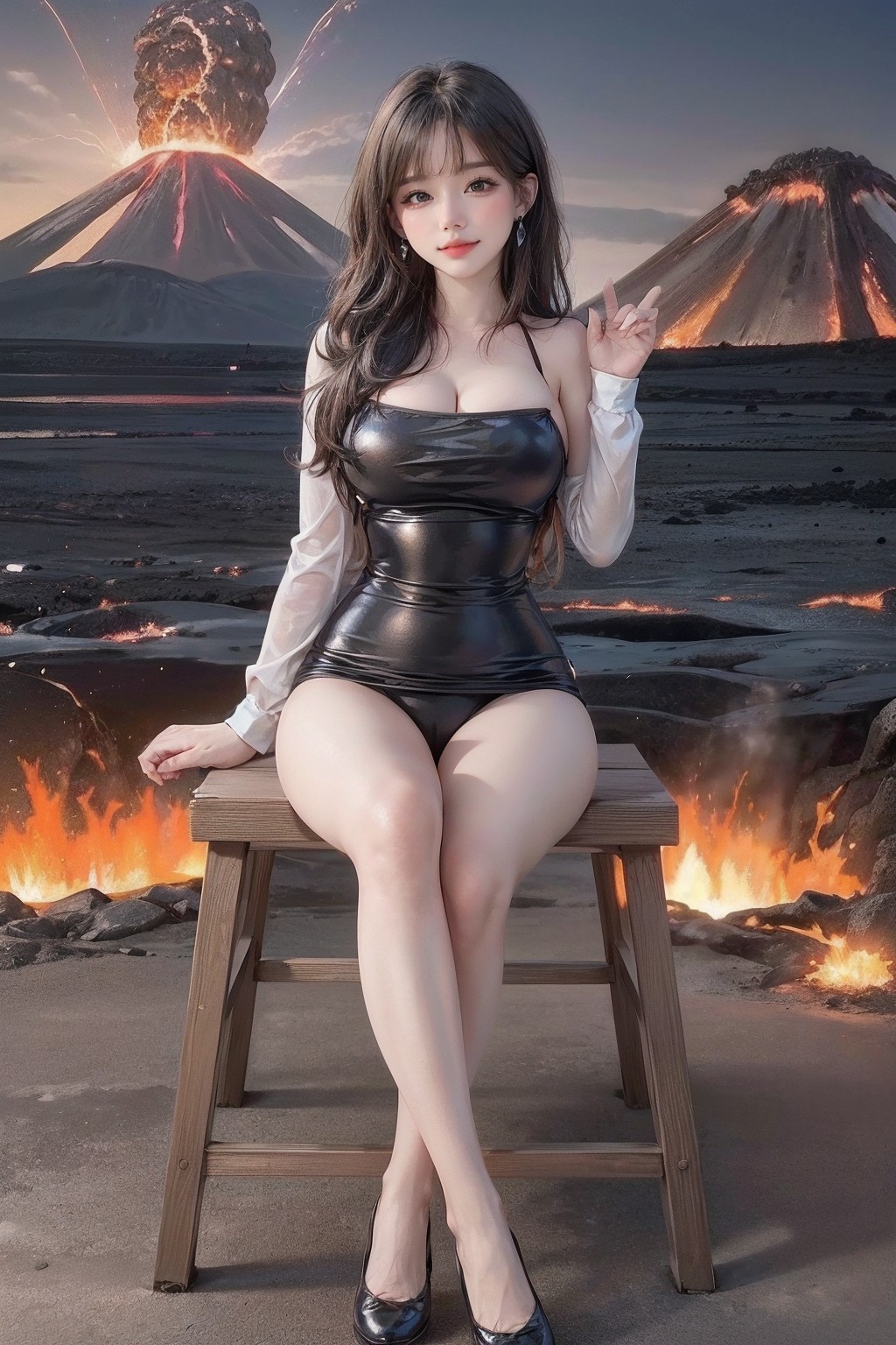 sexy balck dress
