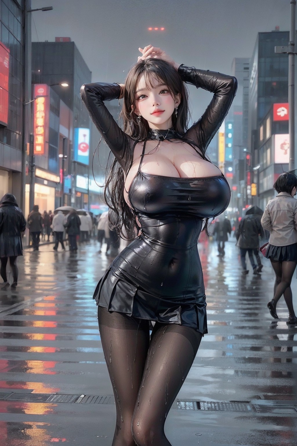 sexy balck dress