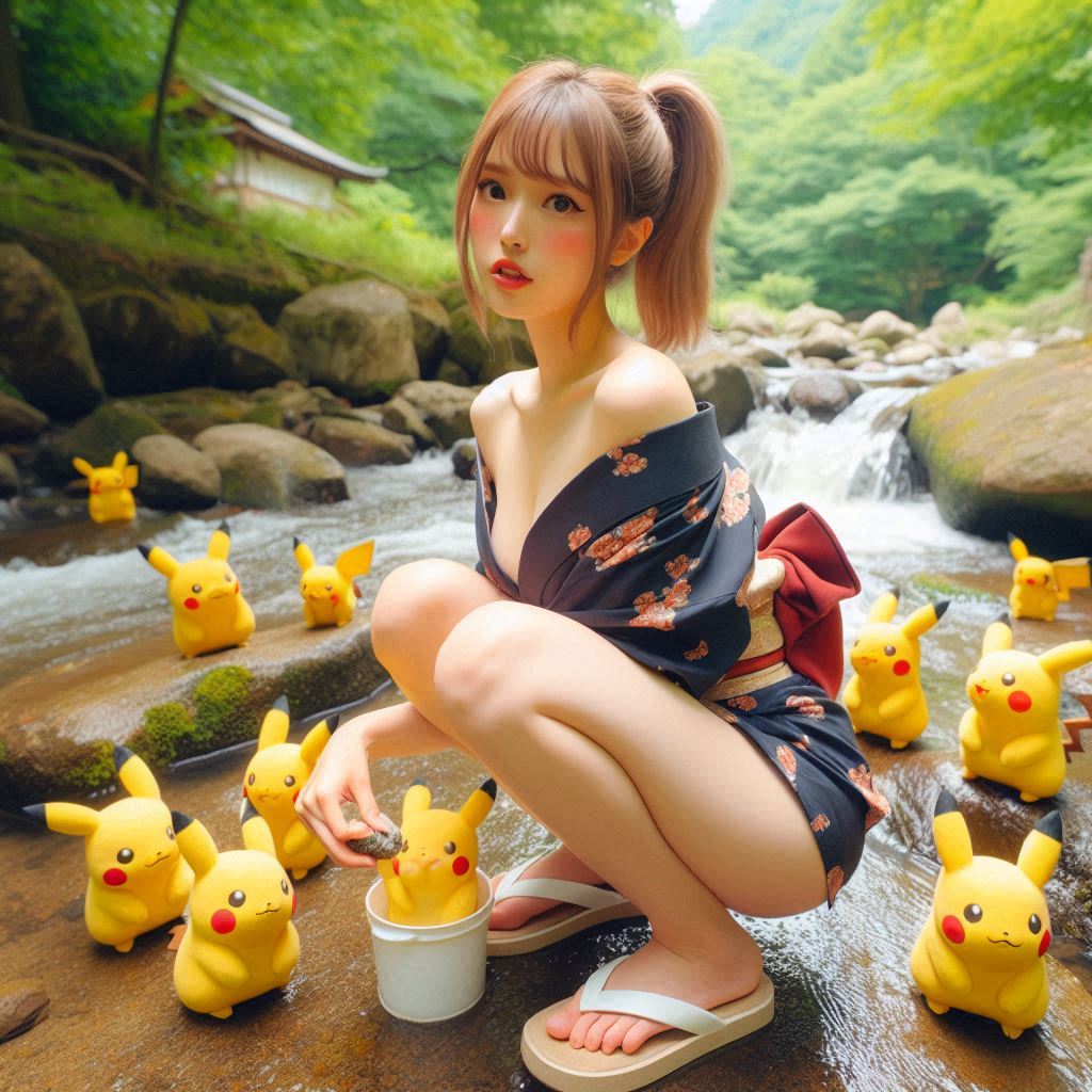 Wild Streams Are the King - Pikachu