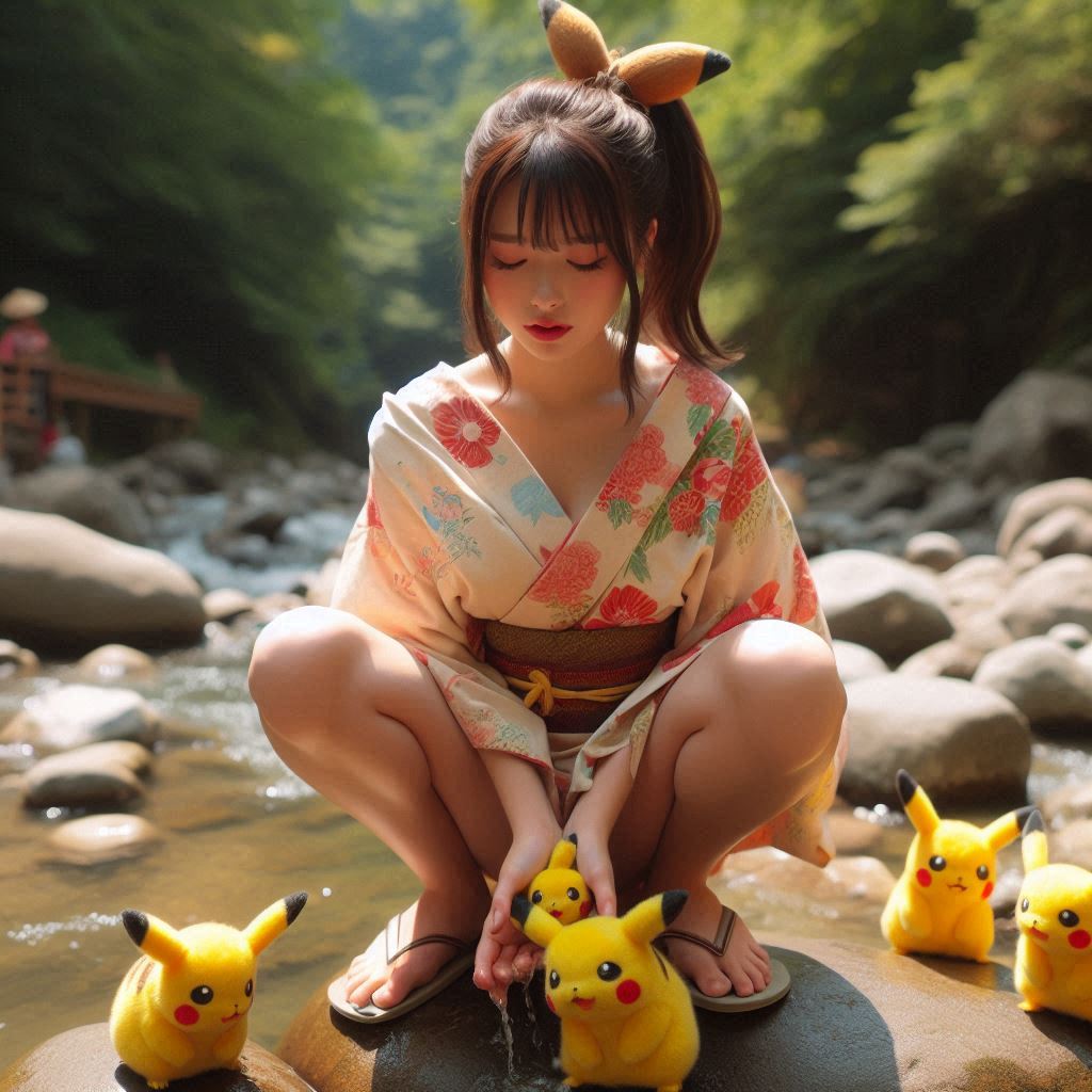 Wild Streams Are the King - Pikachu
