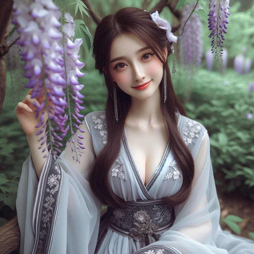 Sister met by chance in the forest