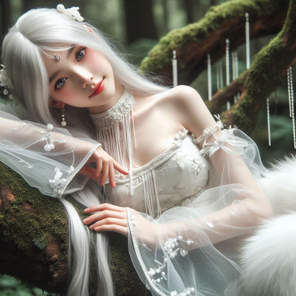 Sister Fox in the Forest