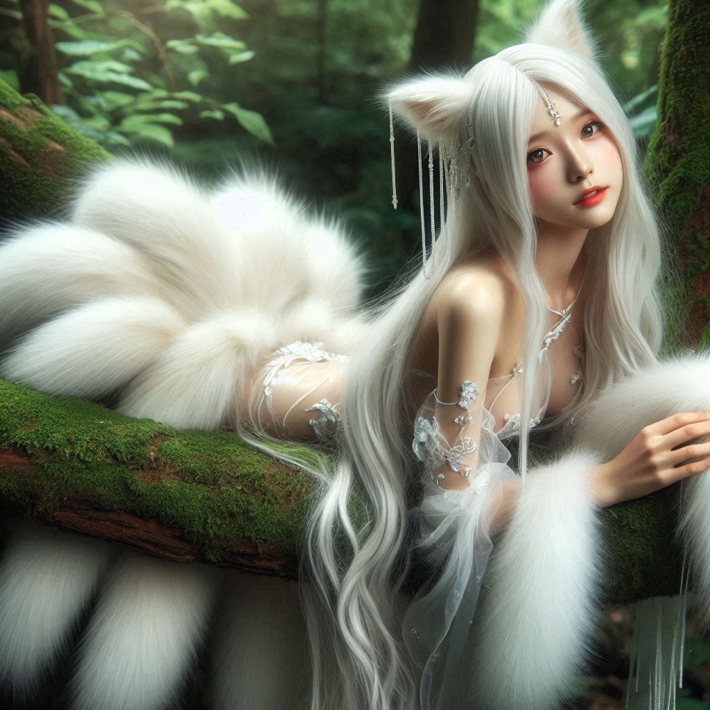 Sister Fox in the Forest