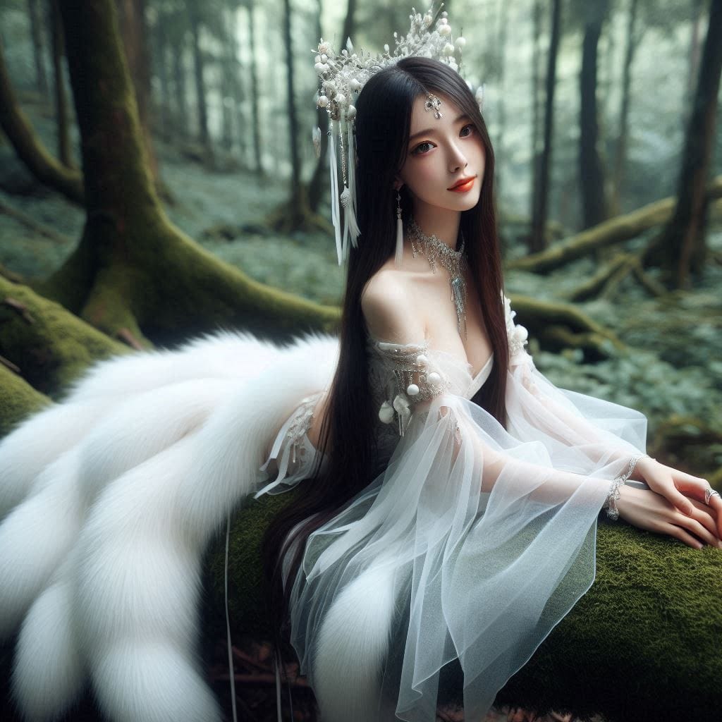 Sister Fox in the Forest